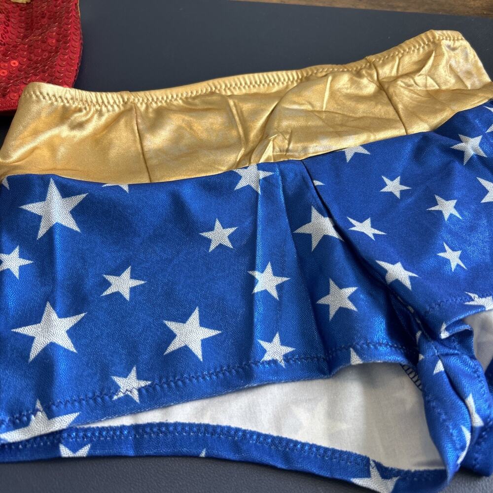 Sexy Adult Halloween Starline Women's Powerful Woman Superhero Costume - Small - Picture 4 of 10